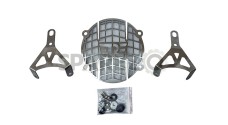 Royal Enfield Twins Interceptor 650cc Stainless Steel Headlight Grill - SPAREZO