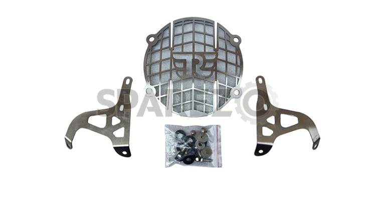 Royal Enfield Himalayan Stainless Steel Headlight Grill - SPAREZO