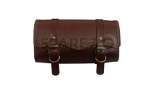 Royal Enfield Meteor 350cc Brown Genuine Leather Tools and Accessories Bag D1 - SPAREZO