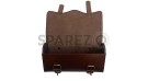 Royal Enfield Meteor 350cc Brown Genuine Leather Tools and Accessories Bag D1 - SPAREZO
