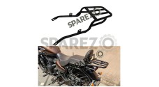 Royal Enfield Meteor 350cc Rear Carrier Luggage Rack Matt Black - SPAREZO