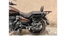 Royal Enfield Meteor 350cc Rear Carrier Luggage Rack Matt Black - SPAREZO