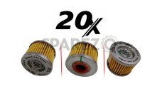 Royal Enfield Meteor 350cc Oil Filter Element 20 Pcs - SPAREZO