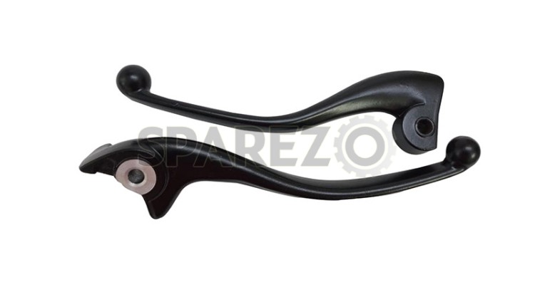 Royal Enfield Meteor 350cc Black Clutch and Brake Lever - SPAREZO