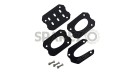Royal Enfield Steel Side Stand Base Extender Black For Meteor 350cc - SPAREZO