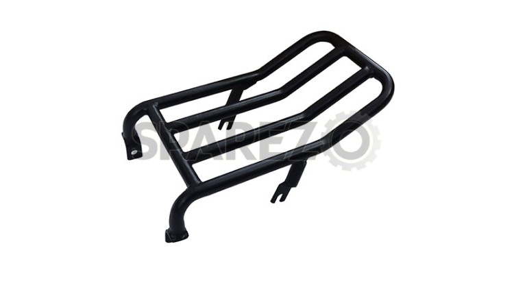 Royal Enfield Meteor 350cc Touring Luggage Rack Carrier Black Color - SPAREZO