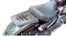 Royal Enfield Super Meteor 650 Vermillion Solo Rack Plate - SPAREZO