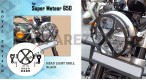 Royal Enfield Super Meteor 650 X-Style Headlight Grill Black - SPAREZO