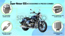 Royal Enfield Super Meteor 650 4 PCS Accessories Combo - SPAREZO