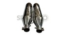 Royal Enfield Super Meteor 650 Red Rooster Exhaust Silencer Pair LH RH - SPAREZO