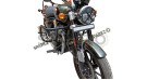 Royal Enfield Super Meteor 650 Evo Engine Guard Black Pair - SPAREZO