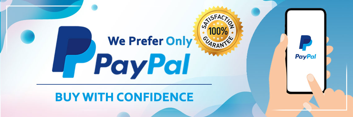 Sparezo, We Prefer Only Paypal, Buy with Confidence